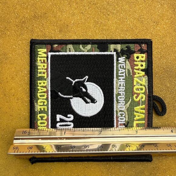 Boy Scouts of America Brazos Valley Merit Badge 2007 Weatherford College Patch - Picture 4 of 4